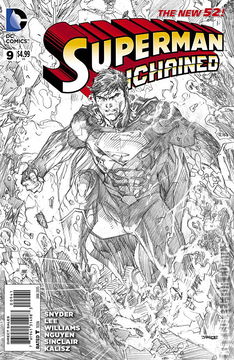 Variant Cover for Superman Unchained #9