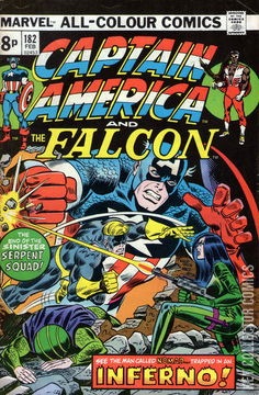 Variant Cover for Captain America #182