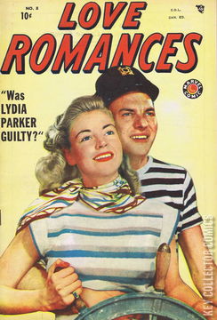 Variant Cover for Love Romances #8