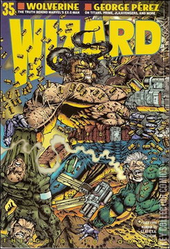 Variant Cover for Wizard: Official Comic Book Pocket Price Guide #35