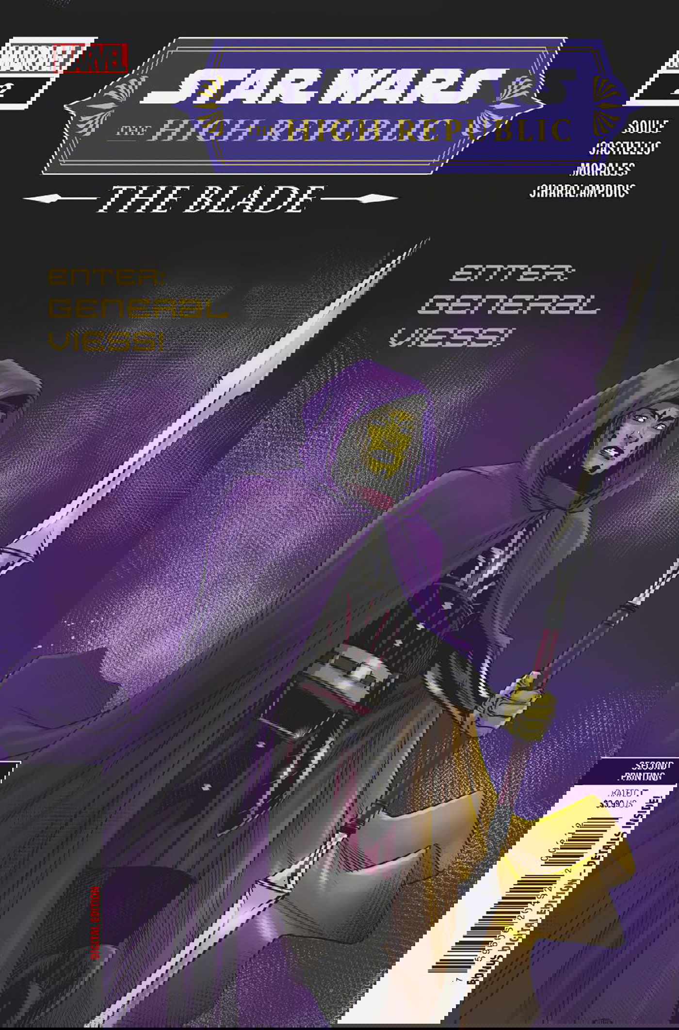 Variant Cover for Star Wars: The High Republic - The Blade #2