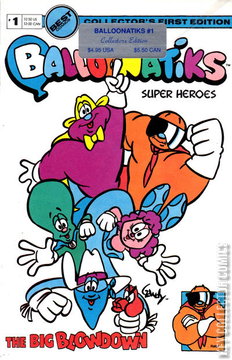 Variant Cover for The Balloonatiks Super Heroes #1