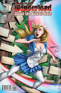 Variant Cover for Grimm Fairy Tales Presents: Wonderland - Down the Rabbit Hole #5