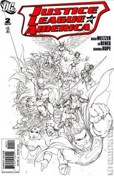 Variant Cover for Justice League of America #2