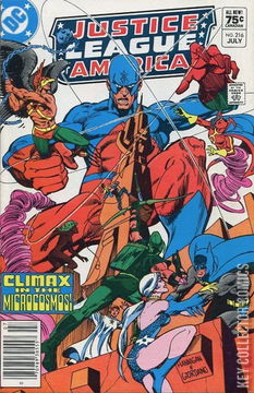 Variant Cover for Justice League of America #216