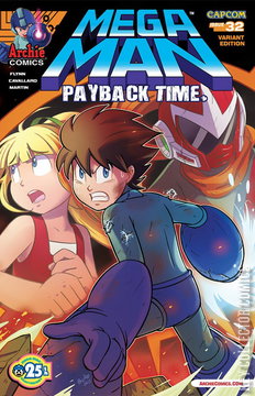 Variant Cover for Mega Man #32