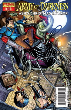 Variant Cover for Army of Darkness: Ash's Christmas Horror #1