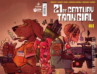 Cover for 21st Century Tank Girl #1
