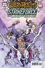 Variant Cover for War of the Realms: Strikeforce - The Land of Giants #1