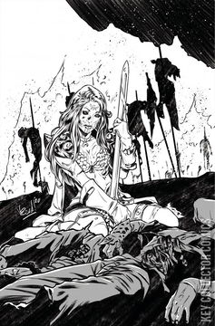 Variant Cover for Red Sonja: The Superpowers #2