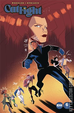 Variant Cover for Cat Fight #6