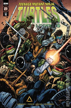Variant Cover for Teenage Mutant Ninja Turtles: Urban Legends #21
