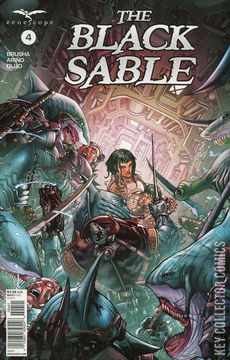 Variant Cover for The Black Sable #4