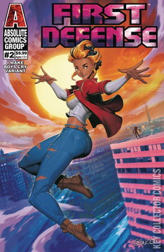 Variant Cover for First Defense #2