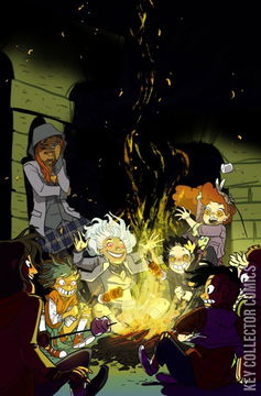 Variant Cover for Lumberjanes / Gotham Academy #1