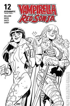 Variant Cover for Vampirella / Red Sonja #12