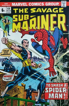Variant Cover for Sub-Mariner #69