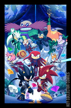 Variant Cover for DC x Sonic the Hedgehog: Metal Legion #1