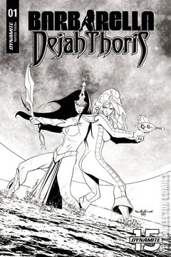 Variant Cover for Barbarella / Dejah Thoris #1