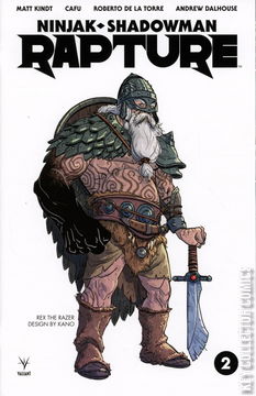 Variant Cover for Rapture #2