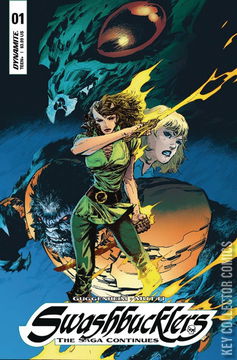 Variant Cover for Swashbucklers: The Saga Continues #1