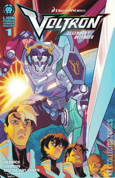 Variant Cover for Voltron: Legendary Defender #1