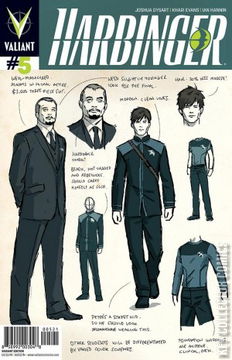 Variant Cover for Harbinger #5