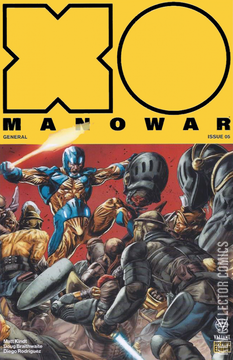 Variant Cover for X-O Manowar #5