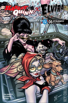 Variant Cover for Harley Quinn x Elvira #6