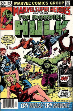 Variant Cover for Marvel Super-Heroes #99