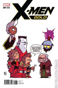 Variant Cover for X-Men: Gold #1