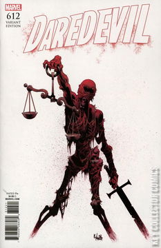 Variant Cover for Daredevil #612