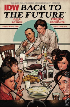 Variant Cover for Back to the Future #7