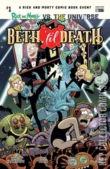 Variant Cover for Rick & Morty vs. the Universe: Beth Til' Death #1