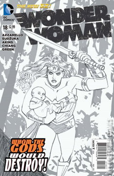 Variant Cover for Wonder Woman #18
