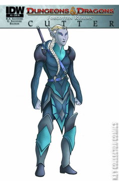 Variant Cover for Dungeons & Dragons: Cutter #3