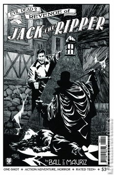 Variant Cover for Evil Dead 2: Revenge of Jack the Ripper #1