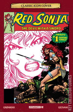 Variant Cover for Red Sonja #12