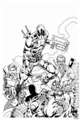 Variant Cover for Deadpool Kills the Marvel Universe Again #1