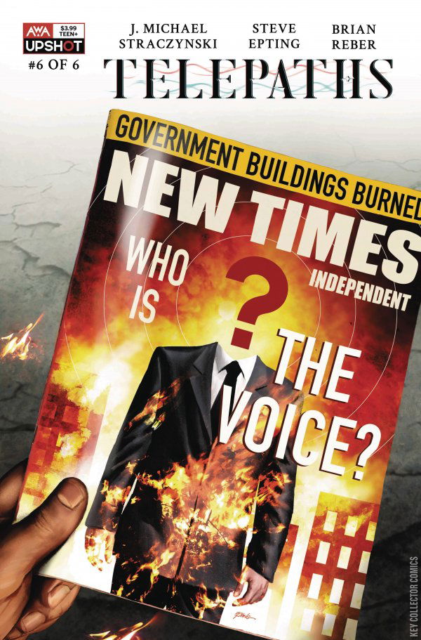 Cover art for Telepaths #6