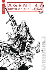 Variant Cover for Agent 47: Birth of the Hitman #6