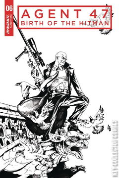 Variant Cover for Agent 47: Birth of the Hitman #6