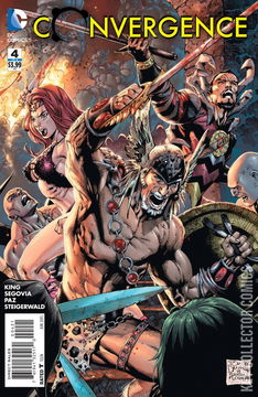 Variant Cover for Convergence #4