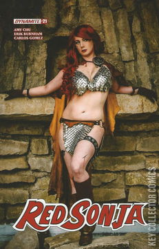 Variant Cover for Red Sonja #21