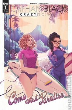 Variant Cover for Orphan Black: Crazy Science #1