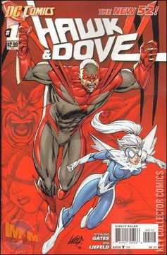 Variant Cover for Hawk and Dove #1