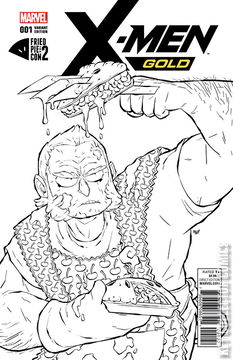 Variant Cover for X-Men: Gold #1