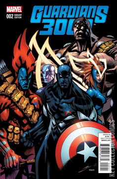 Variant Cover for Guardians 3000 #2