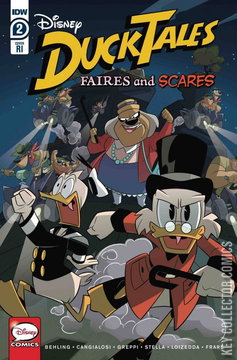 Variant Cover for DuckTales: Faires and Scares #2