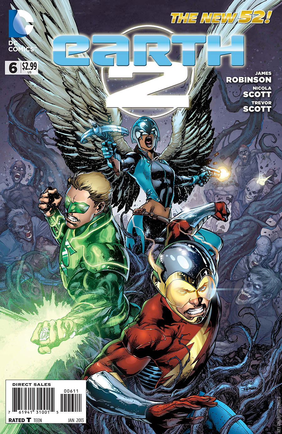 Earth 2 #6 Published November 2012 | Key Collector Comics